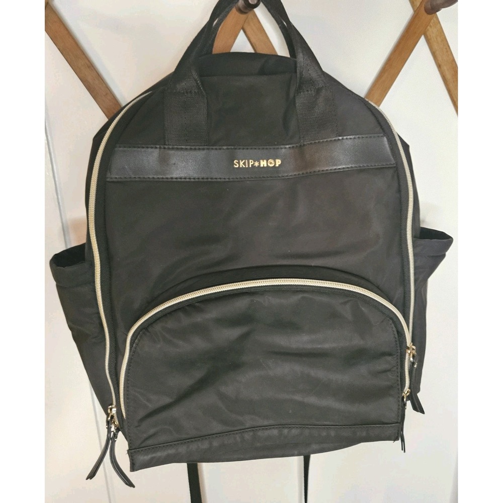 Skip Hop Envi-Luxe Eco Diaper Bag‎ Backpack - Black